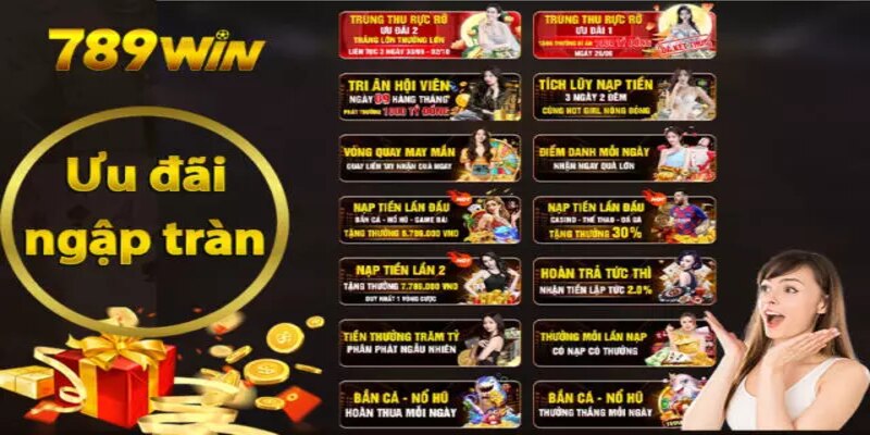 Lý do nên tham gia săn khuyến mãi game bài 789WIN