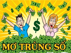 mơ thấy trúng số