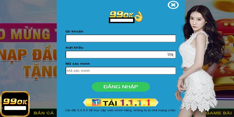 Người chơi đăng ký 99OK trên điện thoại cần tải app 